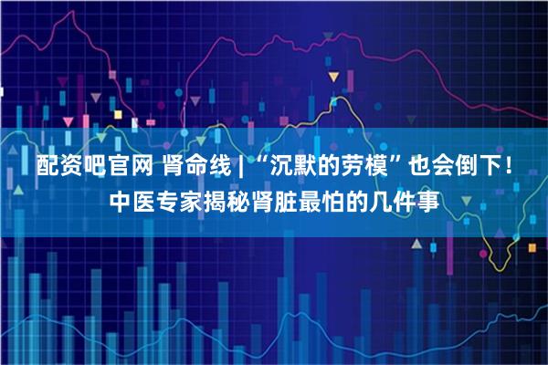 配资吧官网 肾命线 | “沉默的劳模”也会倒下！中医专家揭秘肾脏最怕的几件事