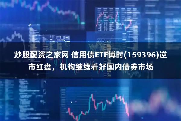 炒股配资之家网 信用债ETF博时(159396)逆市红盘,机构继续看好国内债券市场