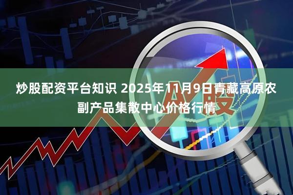 炒股配资平台知识 2025年11月9日青藏高原农副产品集散中心价格行情